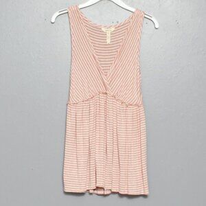 Matilda Jane v neck striped sleeveless blouse